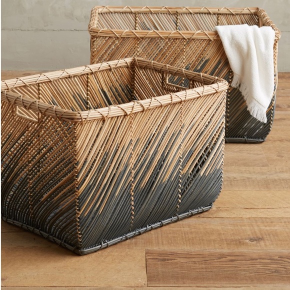 Anthropologie Other - Anthropologie Baskets (set of two)
